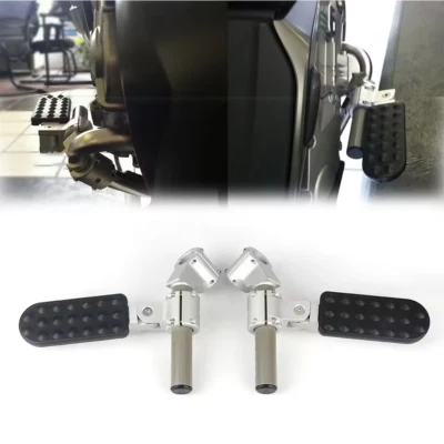 Highway Adjustable Foot Pegs Pedal Twin Rail Footrest For BMW K1600GT K1600GTL - Imagem 1 de 4