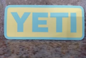 Authentischer YETI Vinyl-Aufkleber ~ Aufkleber - Bild 1 von 5