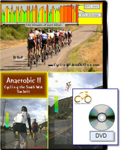 Indoor Virtual Cycling Workout | Anaerobic Durango CO to NM | Spinning DVD Video