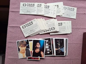 COMPLETE SET - PANINI - TAKE THAT 1993 (144 STICKERS + 24 UN NUMBERED SUBSET) VG - Picture 1 of 3