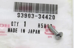 93903-34420 Honda 4x16 Tapping Screws (set of 4) for many uses - Imagen 1 de 1