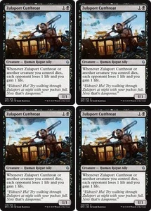 MTG - 4x ZULAPORT CUTTHROAT - Battle for Zendikar (U) - Picture 1 of 1