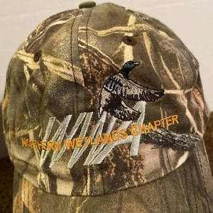 Sombrero Humedales del Norte Capítulo Camuflaje Pato Gorra Cadena de Lagos Ciclismo Bordado - Imagen 1 de 10