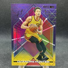 DeAndre Hunter 2021-22 Panini Recon Holo Pink Parallel Atlanta Hawks #44