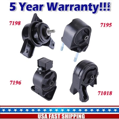 For 2010-2012 KIA Sorento Hyundai Santa Fe Engine Motor & Trans Mount 4 PCS Set - Image 1 of 4