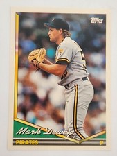1994 Topps Pittsburgh Pirates Baseball Card #101 Mark Dewey