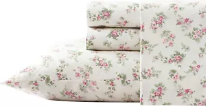 - Sábanas completas, juego de cama de franela de algodón, cepillado para mayor suavidad y comodidad - Imagen 1 de 5
