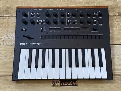 KORG MONOLOGUE-BK Monophonic Analog Synthesizer Black 25 Key - Image 1 of 4