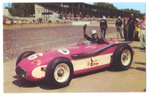 1955 INDIANAPOLIS IN 500 Motor Speedway Champ BOB SWEIKERT - Picture 1 of 2