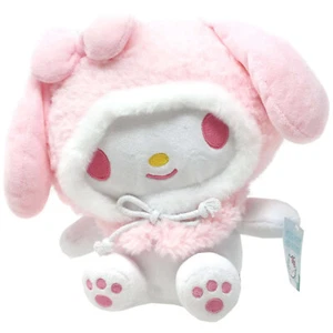 Plush - Hello Kitty and Friends - My Melody Snow Hat Winter Dress Pink 10" Toy D - Picture 1 of 3