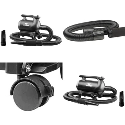 XPOWER Black High-Power Portable Car Blower Dry Heater Set Fan Blow Away Snow EU - Bild 1 von 4