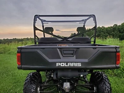 Polaris Ranger 500 - 700 - 800 - 6X6 Hard Lexan Back Panel ~ 2009-14 - Image 1 of 4