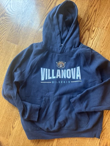 Villanova Wildcats Sweatshirt Hoodie Sz Large 16  - 18 Colosseum Athletics Cover