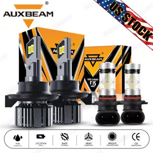 For Lincoln Mark LT 2006-2008 AUXBEAM Canbus LED Headlight Hi/Lo+Fog Light 6000K - Bild 1 von 12
