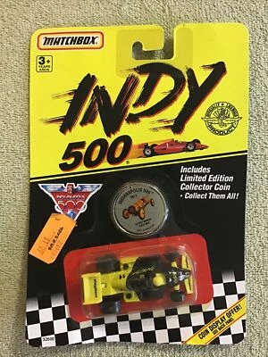 1990 Matchbox RAY HARROUN 1st Indy #11 Indy 75th Indy Car 1/64 Limited Diecast B - Image 1 of 4