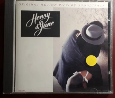 OST-HENRY & JUNE-MOTION *CD NEW NOT SEALED NUOVO NON SIGILLATO RARO - Immagine 1 di 3
