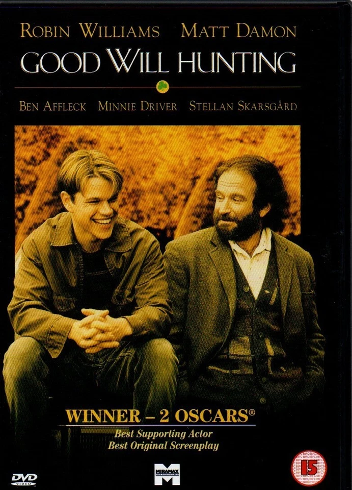Good Will Hunting (DVD, 2001) Matt Damon & Ben Afleck - Image 1 of 1