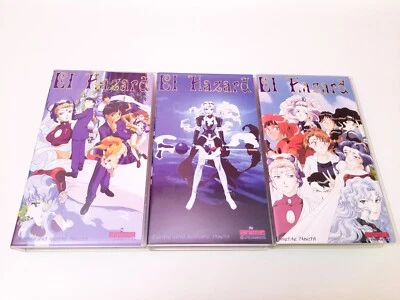 El Hazard Vol. 2 3 4 VHS German PAL Retro Manga Anime Videos Cassette Tapes - Bild 1 von 4