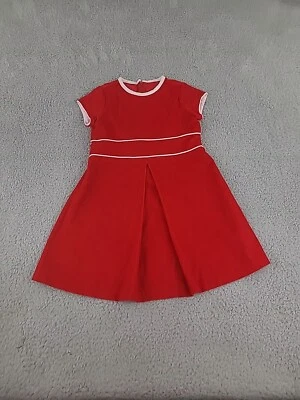 Kelly's Kids Dress Red Corduroy Christmas Holiday Size Small 5-6 - Image 1 of 4