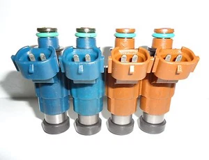 Mazda Protege 1.8L 2.0L Set of 4 Injectors INP780 & INP781 year 1999 to 2002 - Bild 1 von 4