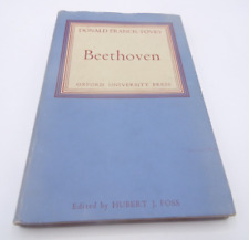 Beethoven by Donald Francis Tovey, 1st reprint, 1945, Vintage Music Hardback