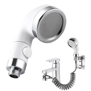 Duschkopf Handbrause Druck Wasserstop Bad Accessoires Praktisch - Bild 1 von 12