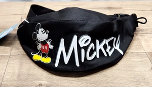 Disney Mickey Mouse Fanny Pack Jerry Leigh 2 pocket zip closure NEW with tags - Picture 1 of 9