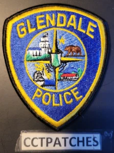 GLENDALE, CALIFORNIA POLICE SHOULDER PATCH CA - Picture 1 of 2
