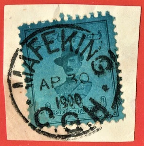 [mag505] CAPE OF GOOD HOPE Mafeking Siege 1900 SG#22 used 3d deep blue on piece - Picture 1 of 2
