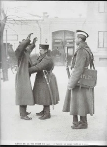 1906 - SCENES DE LA VIE RUSSE  . POLOGNE FOUILLE PAR LA POLICE A VARSOVIE 3U800 - Picture 1 of 1