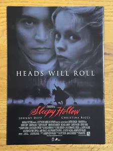 "Sleepy Hollow" Japanese Edition Theatrical Pamphlet 2000, Tim Burton - Picture 1 of 6