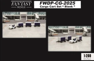 Cargo Cart Set (Blank) Scale 1/200 Fantasywings FWDP-CG-2025 - Picture 1 of 1