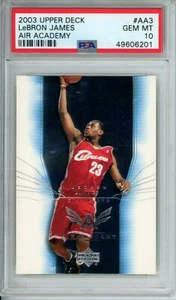 LEBRON JAMES 2003 Upper Deck Air Academy #AA3 PSA 10 GEM Mint Cavaliers Lakers - Picture 1 of 2
