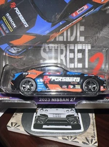 Hot Wheels Premium Car Culture Real Riders 1:64 Slide Street 2 ‘23 Nissan Z - Imagen 1 de 3