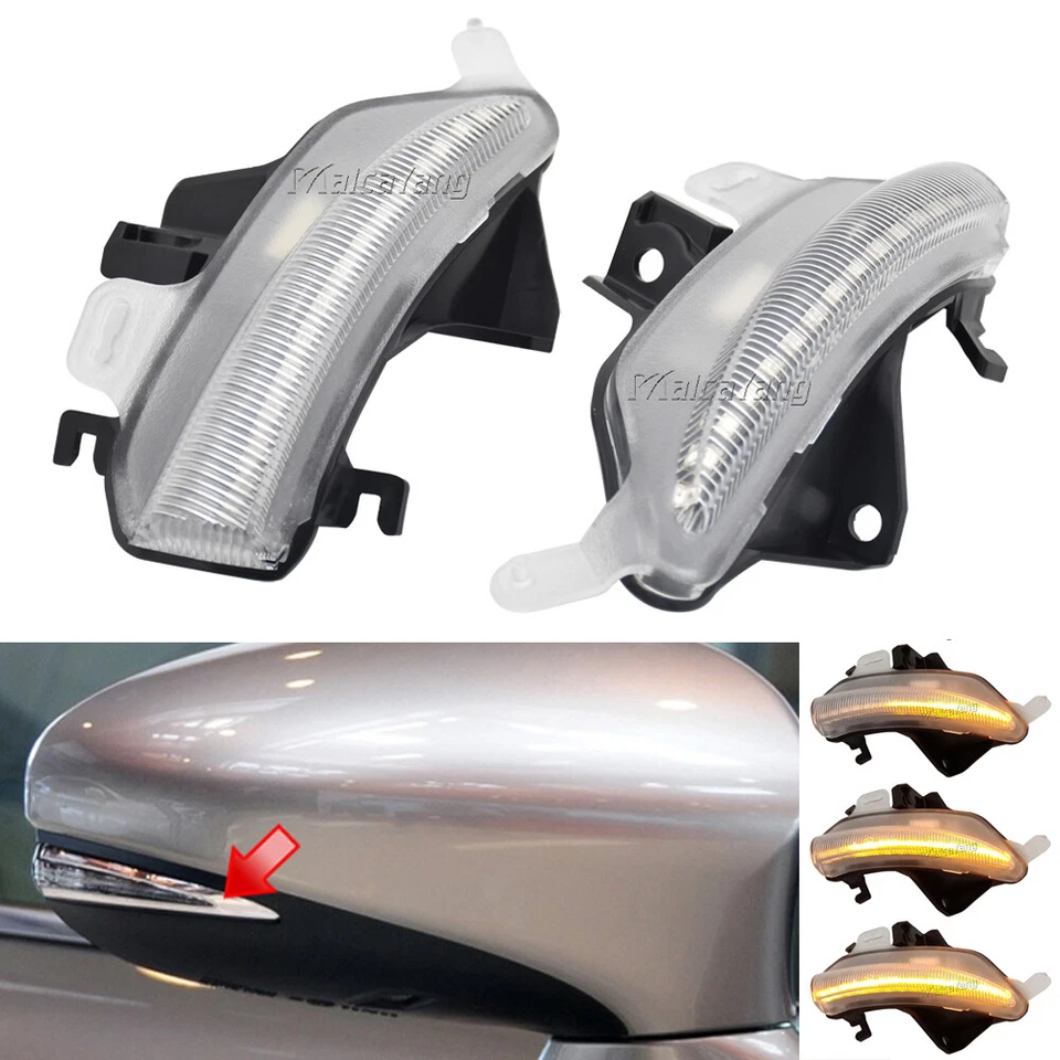 Luz LED de señal de giro de secuencia dinámica para Lexus CT200H LS600H LS460 2014-2017 Foto 1 de 4