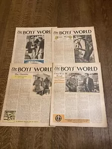 (4) Original 1939 The Boys’ World Weekly Magazine Lot *RARE* - Picture 1 of 10