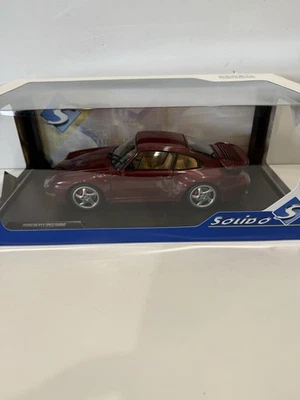 1/18 Solido 1997 Arena Red Porsche 911 (993) Turbo - Image 1 of 2