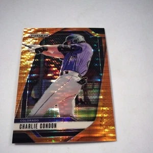 2025 Panini Prizm Charlie Condon #142 Orange Pulsar /399 - Bild 1 von 3
