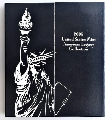 2005 ~ US Mint American Legacy Collection ~ (Two Proof Silver Dollars) ~ *K960 - Image 1 of 4