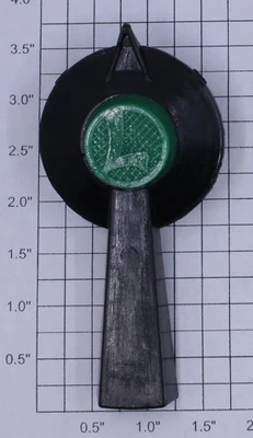 Lionel 22-85 Black LW Control Handle with Green Lens  (10) - Image 1 of 2