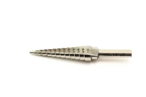 TEMO M35 Cobalt Double Flute Step Drill, 13 Sizes from 1/8 to 1/2", 1/4" Shank - Picture 1 of 3