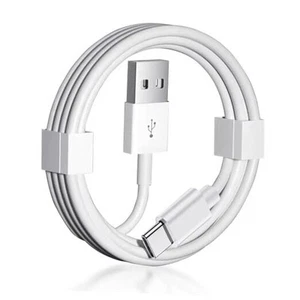 Car Carplay Cable for iPhone 16 15 USB A to USB C Cable for 3 Feet White 1 Pack - Afbeelding 1 van 7