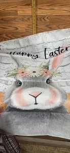 Neue zweiseitige Frohe Ostern Leinwand Flagge - 27" x 38" - Bild 1 von 4