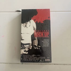 Lock Up VHS FACTORY SEALED watermarks Avid Sylvester Stallone Donald Sutherland  - Picture 1 of 7