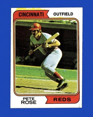 1974 Topps Set-Break #300 Pete Rose como nuevo *GMCARDS* Foto 1 de 2
