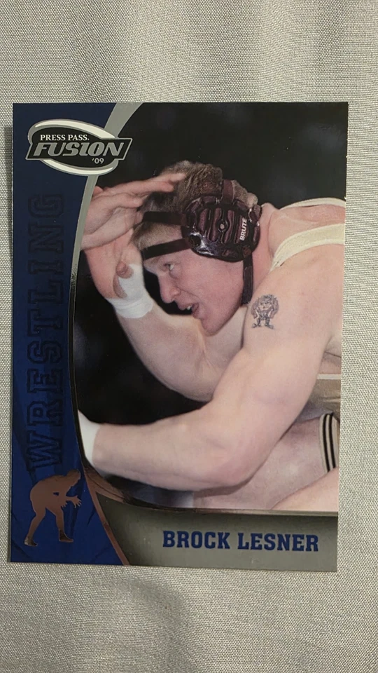 2009 Press Pass Brock Lesnar #60 Blue - Image 1 of 2