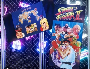 street fighter towel Reversible Sealed - Foto 1 di 4
