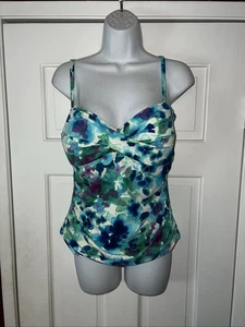 Tommy Bahama XL Swim Top Floral Padded  - Picture 1 of 7