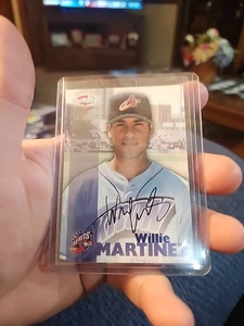 1999 Team Best Rookie #NNO Willie Martinez AUTO Akron Aeros - Bild 1 von 4