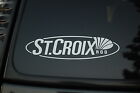 St. Croix Fishing Rod Vinyl Sticker Deal (V102) Choose Color!! Ocean Fish Boat 